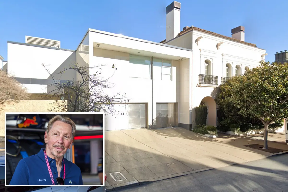 Larry Ellison sells his San Francisco house for $45 million