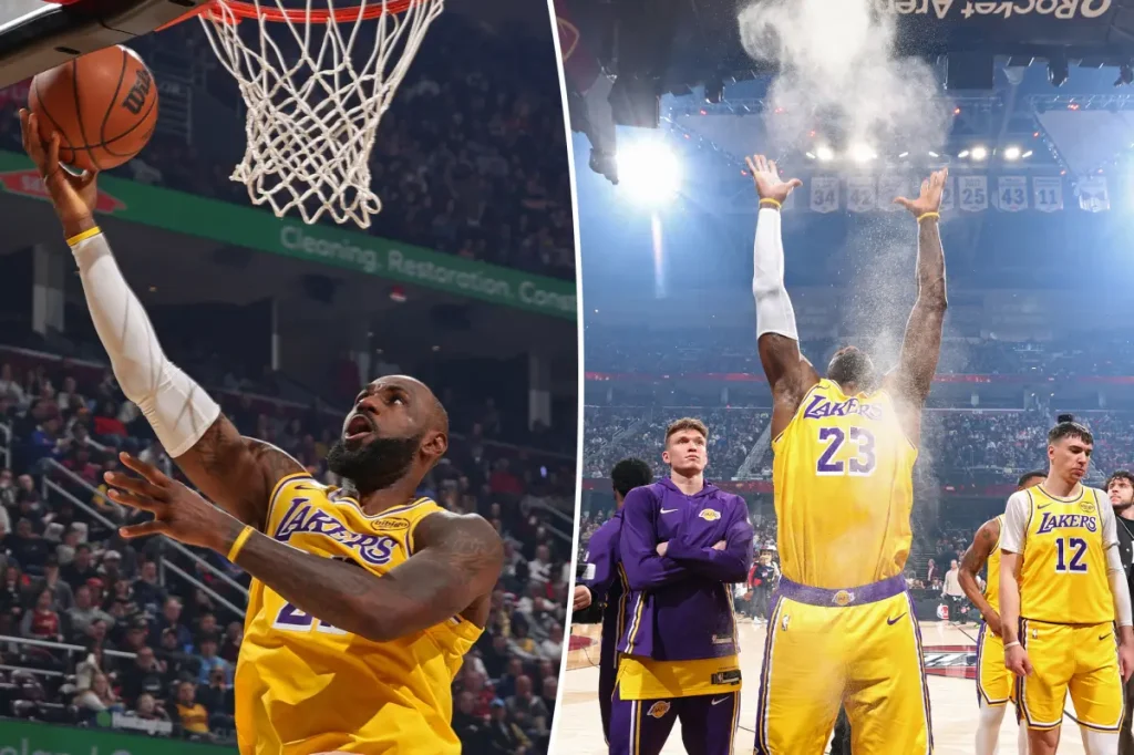LeBron James' comeback to Cleveland overshadowed by another lopsided loss for the Lakers