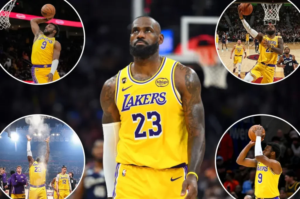 LeBron and Bronny James share special moments in Cleveland