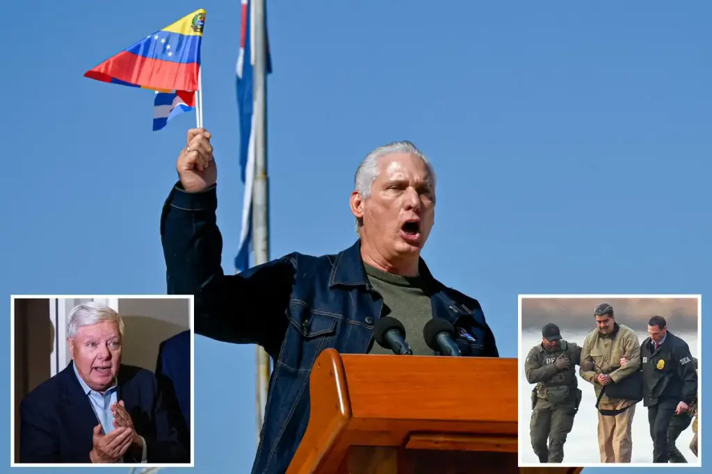 Lindsey Graham says the Cuban dictatorship's time is running out following the Maduro incident.