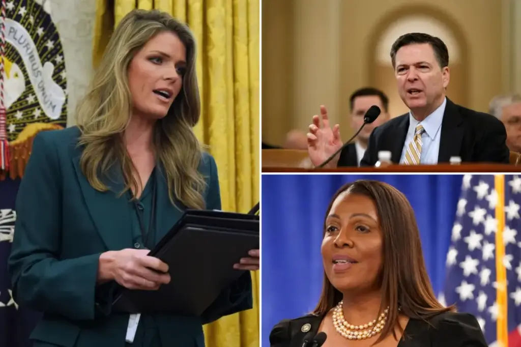 Lindsey Halligan criticizes the judge for misusing authority in an attempt to revoke her 'US attorney' title.