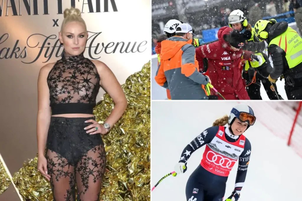 Lindsey Vonn is urging skeptics to stay positive.