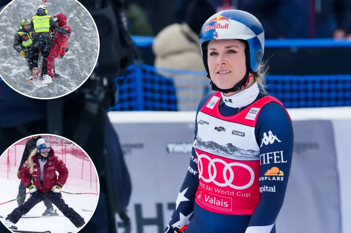 Lindsey Vonn remains determined after knee injury in frightening accident: ‘My Olympic dream is still alive’