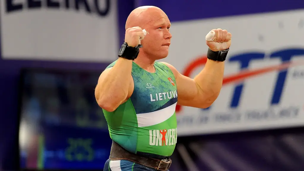 Lithuanian weightlifter tests positive for doping again and might lose Olympic medal