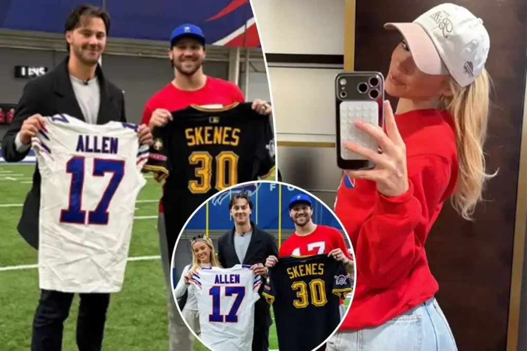 Livvy Dunne shares details about Paul Skenes and Josh Allen's get-together.