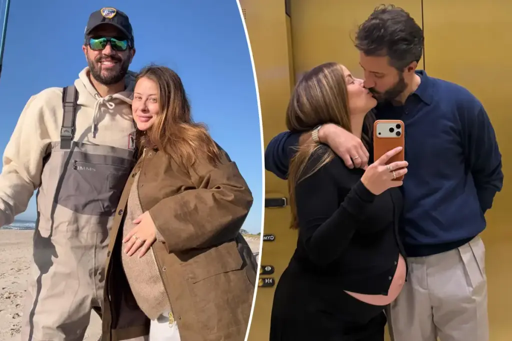 Lo Bosworth from 'The Hills' welcomes her first child with husband Dom Natale.