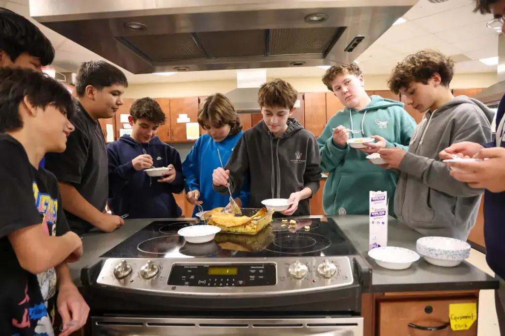Local kids create the top mac and cheese in the state with a recipe that differs from the traditional mom's version.