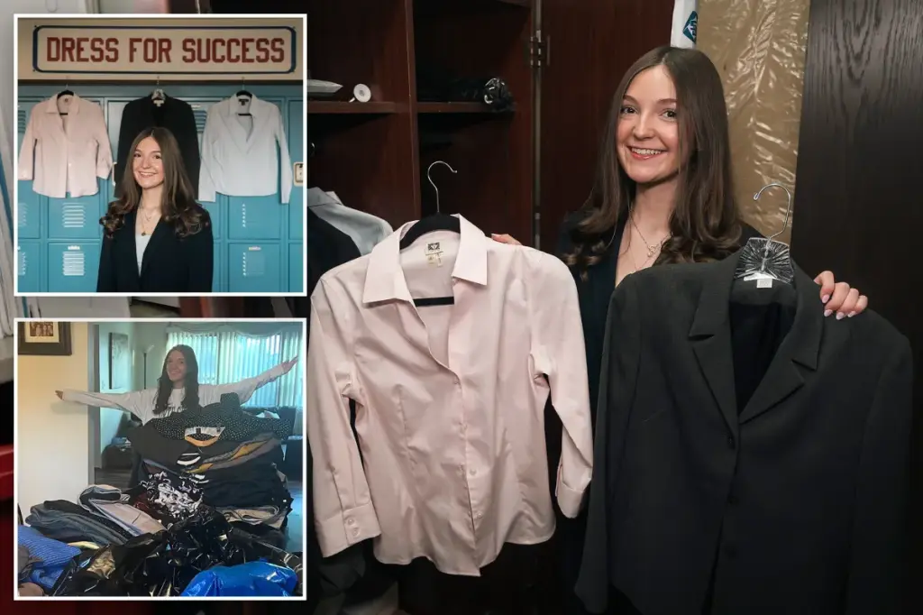 Local teen creates 'career closet' to help students dress for success
