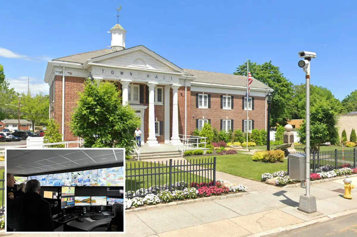 Long Island community reveals a surveillance hub, causing some locals to reflect on George Orwell's '1984'