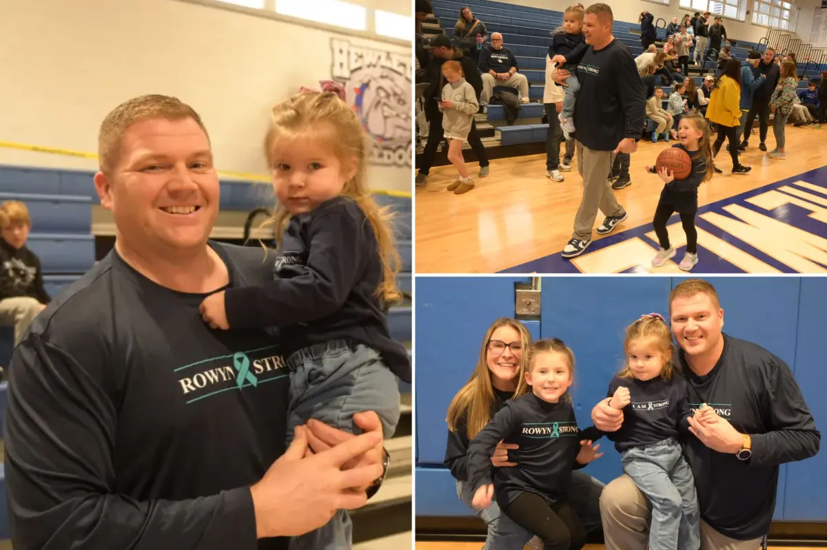 Long Island school supports basketball coach's 2-year-old daughter with a rare illness that affects organs.