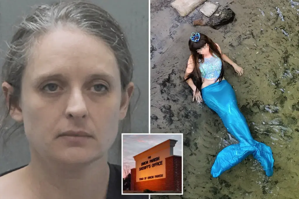 Louisiana mermaid Erin Elizabeth Sutton taken into custody for attempting to swim nude