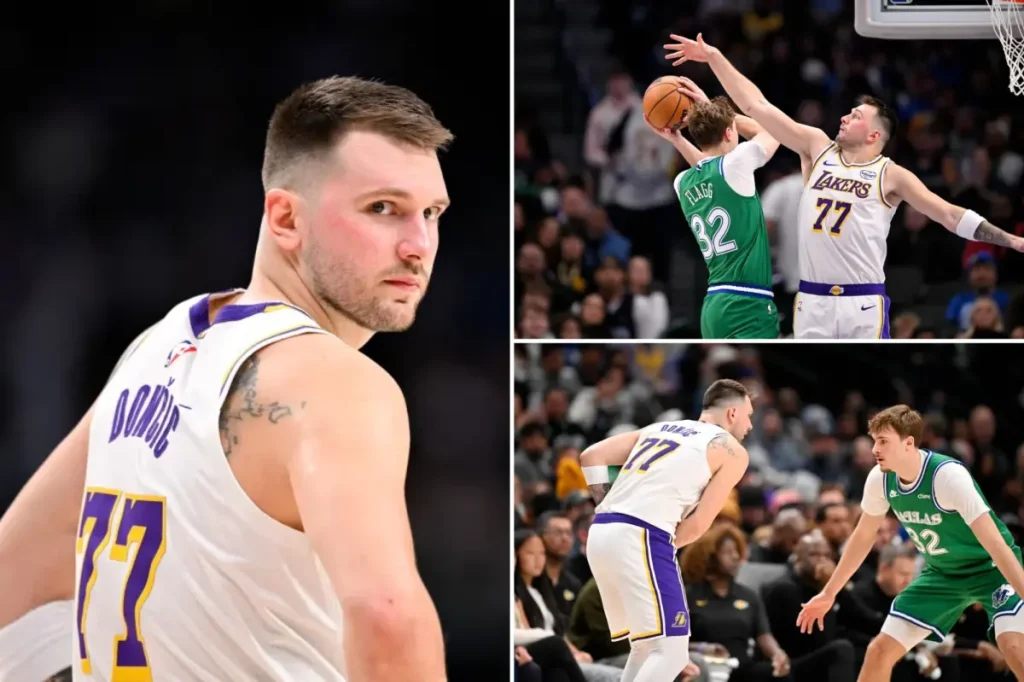 Luka Doncic came back to Dallas in a win over the Lakers