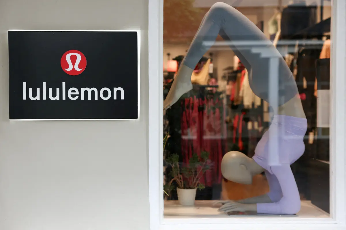 Lululemon halts online sales of new workout line 'Get Low' due to transparency issues.