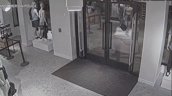 Lululemon theft caught on surveillance footage in Pennsylvania