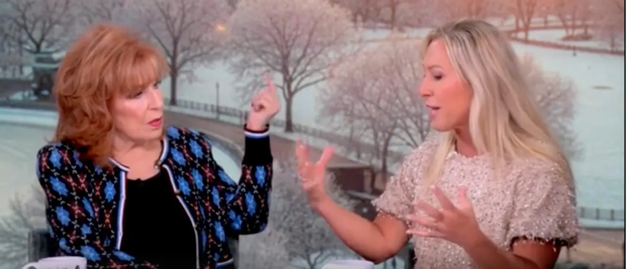 MTG Rejects Joy Behar's Efforts to Convince Her to Switch to the Democratic Party