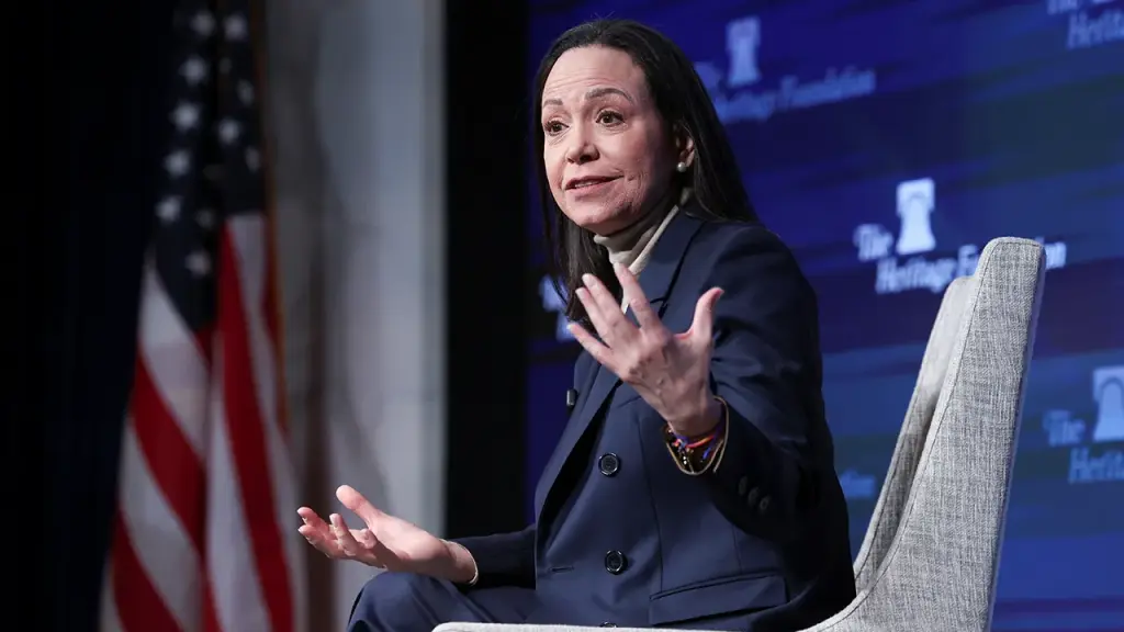 Machado states that elections in Venezuela will happen "eventually" after meeting with Trump