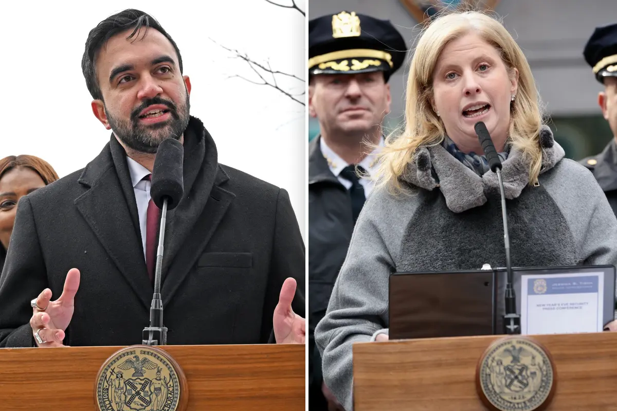 Mamdani explains that NYPD Commissioner Jessica Tisch reports straight to him, dispelling demotion speculation.