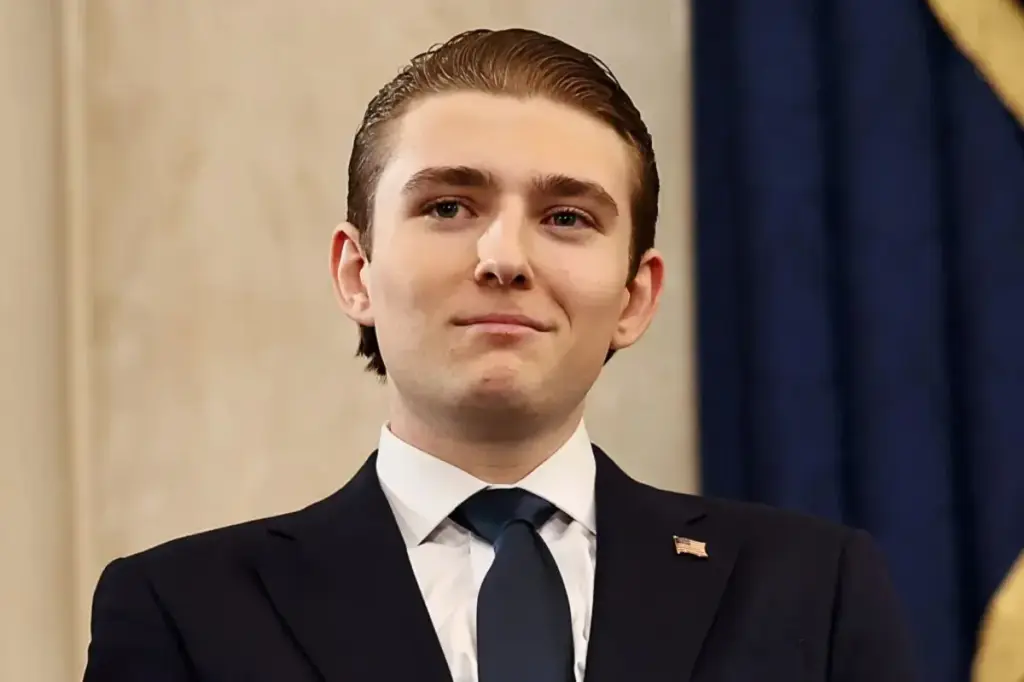 Man accused of assaulting Barron Trump’s friend attacked her after she referred to the president’s son as ‘sweetheart,’ court reports.