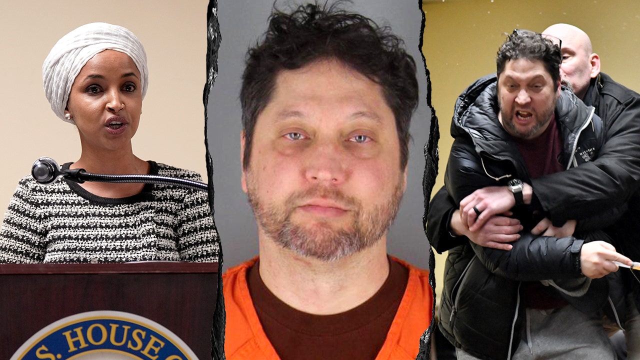 Man charged with spraying Rep Ilhan Omar during town hall event