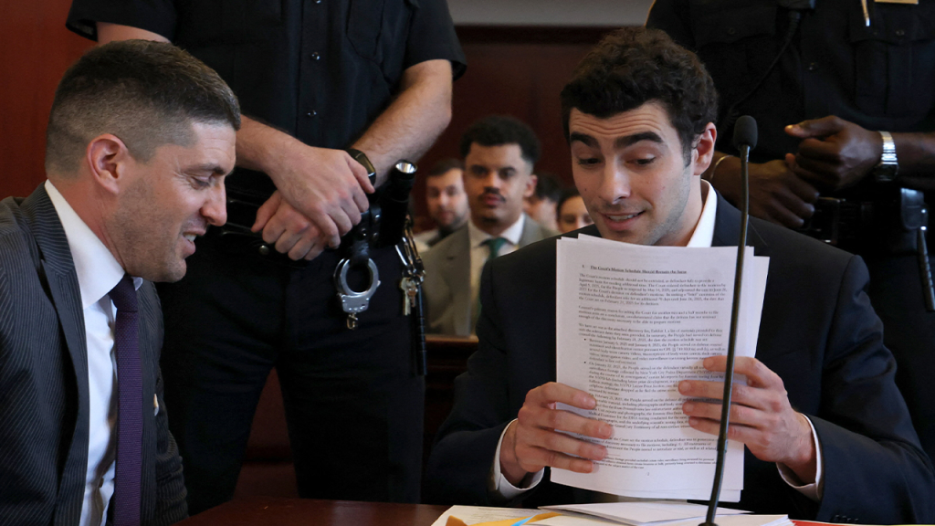 Manhattan DA requests July trial date for Luigi Mangione murder case