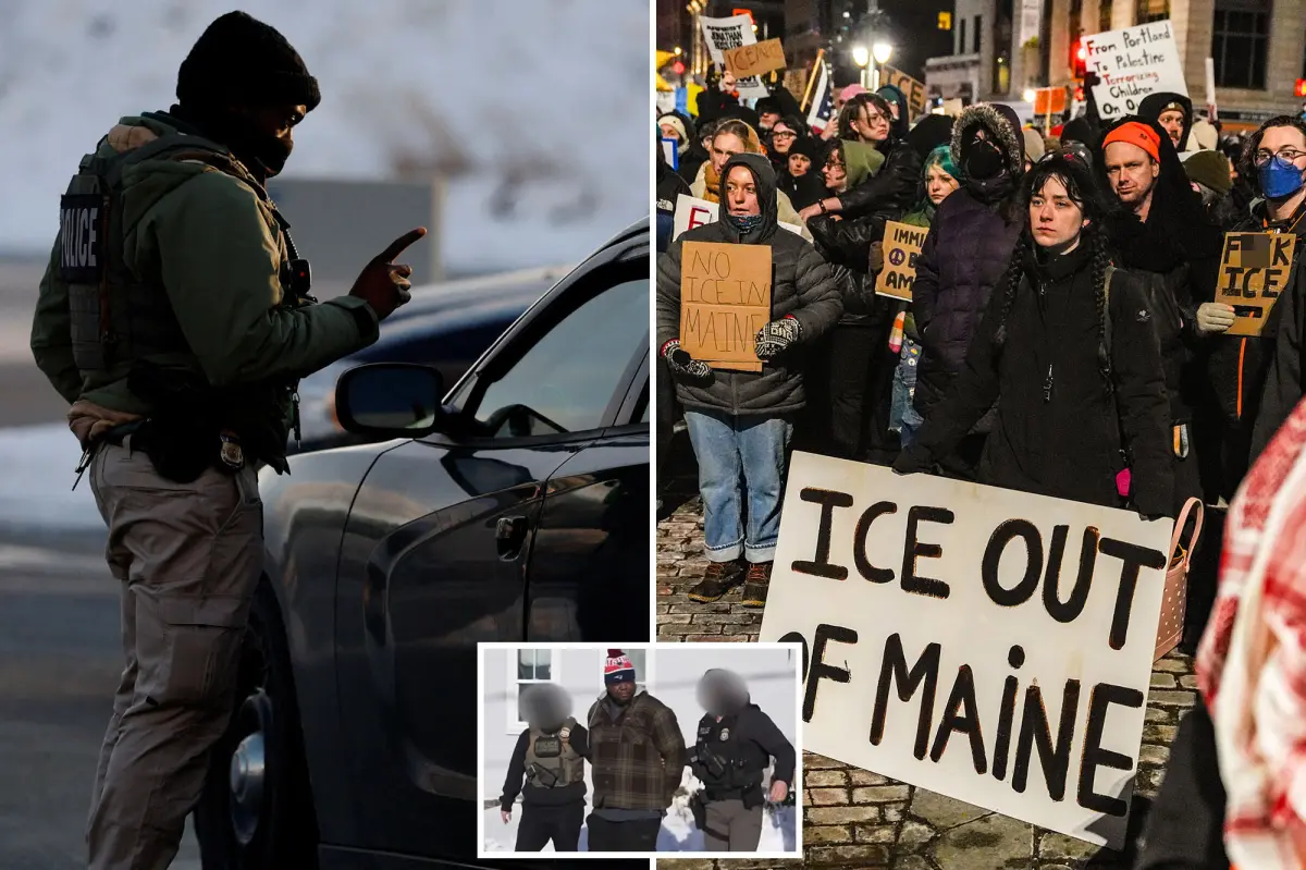 Many people detained in ICE operation in Maine &mdash; governor asks Trump to pull out agents