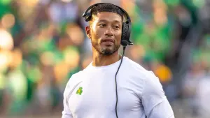 Marcus Freeman of Notre Dame confronted an unexpected accusation