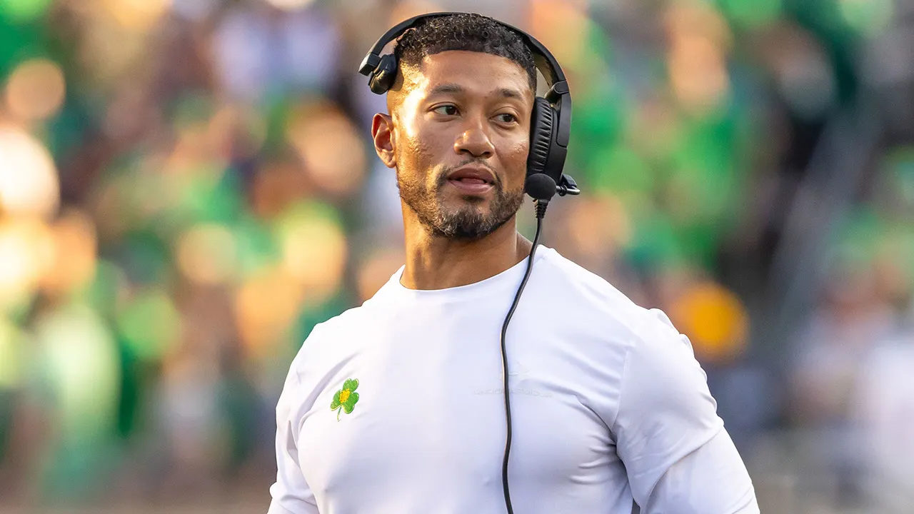 Marcus Freeman of Notre Dame confronted an unexpected accusation