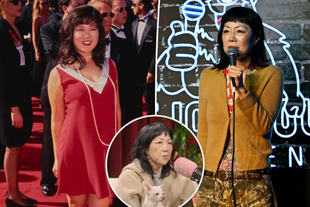 Margaret Cho recounts an onstage mishap involving a mess that spoiled her outfit and her car