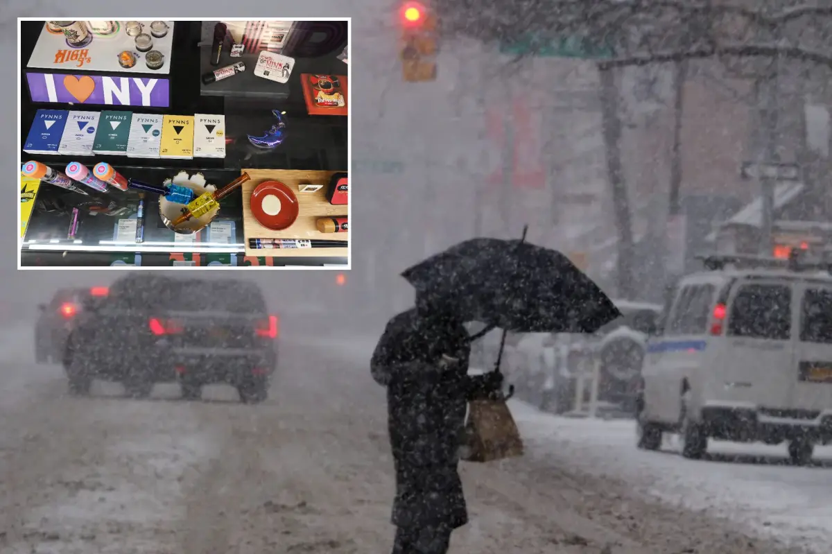 Marijuana users flock to dispensaries ahead of snowstorm