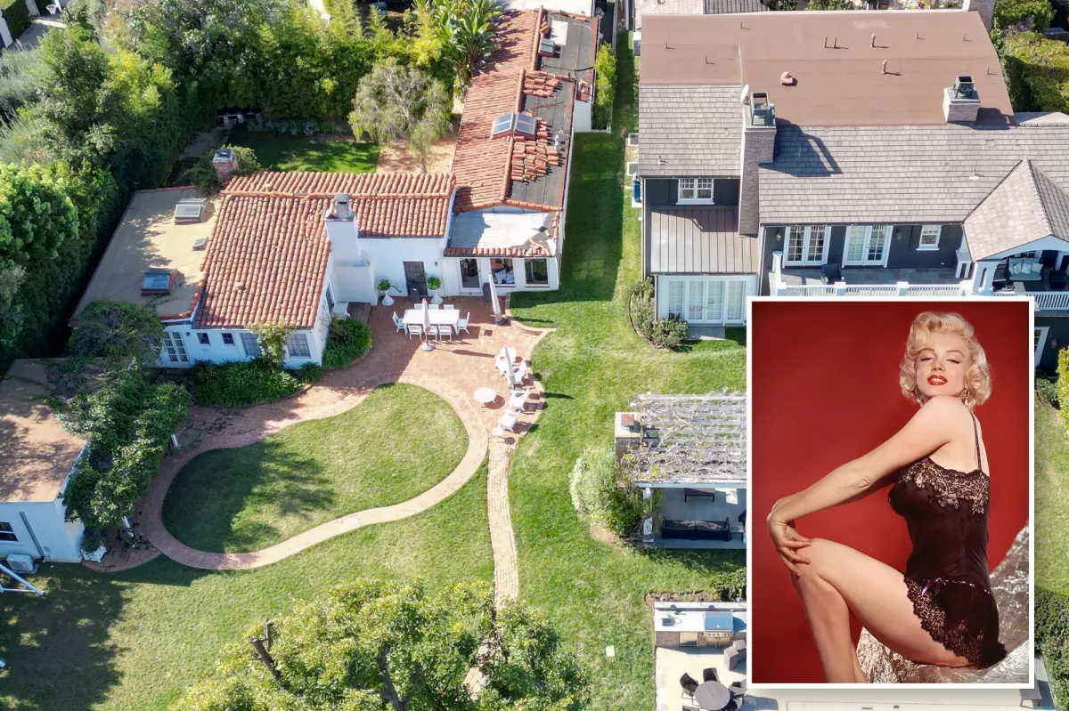 Marilyn Monroe's old house experienced significant transformation