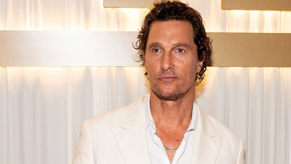 Matthew McConaughey steers clear of rewatching movies, finds himself overly critical.