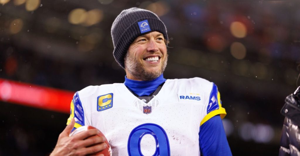 Matthew Stafford Gains Attention for 2:30 a.m. Kiss with His Sleeping Daughters Following Loss