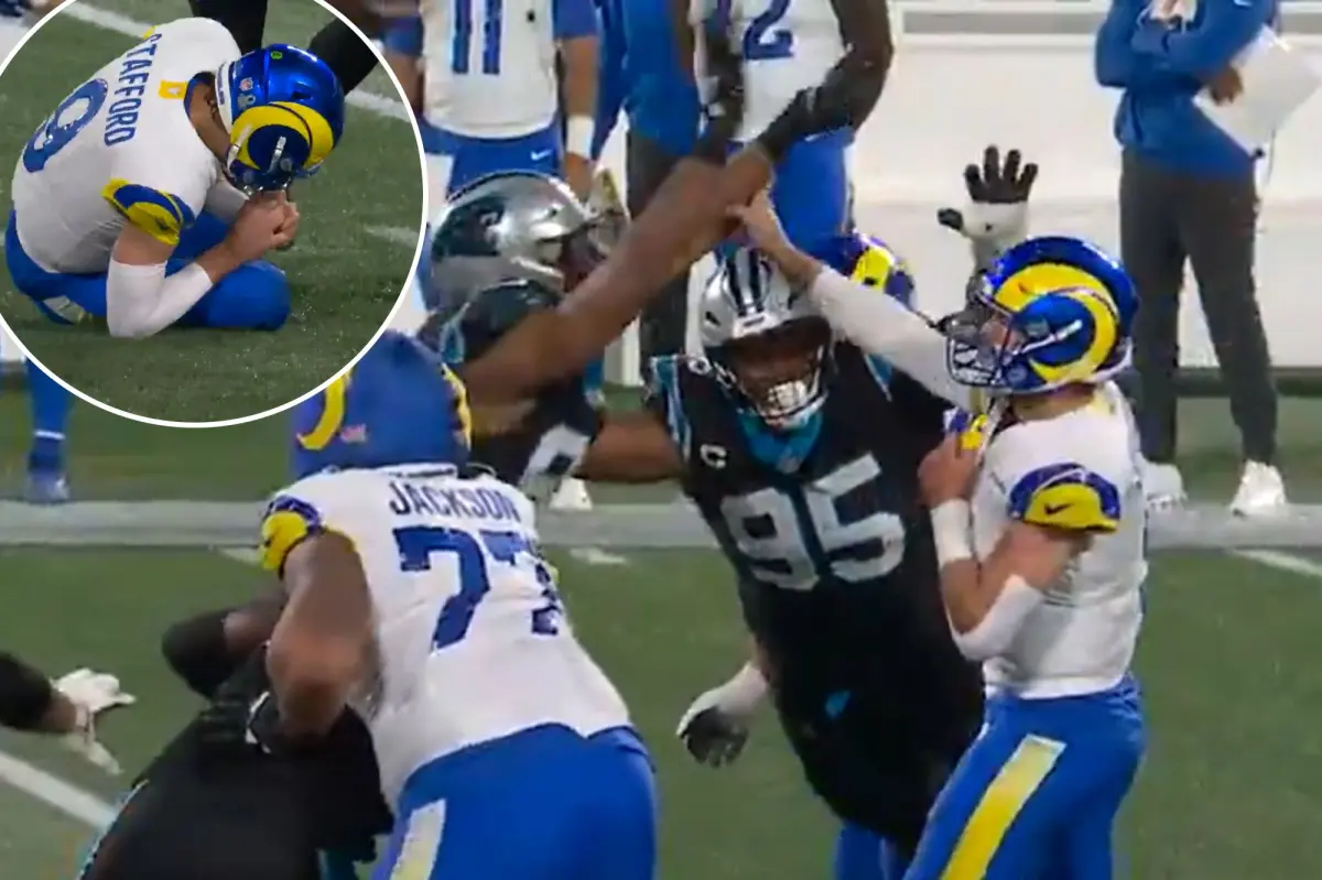 Matthew Stafford experiences an unpleasant finger injury in Rams' recent concern