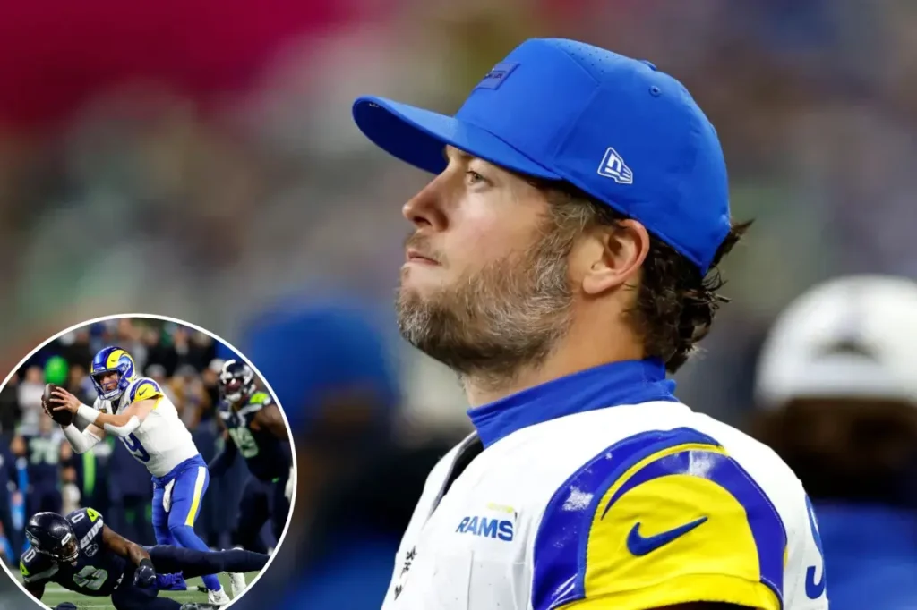 Matthew Stafford refused to let the Rams fade away despite their Super Bowl hopes being unfulfilled.
