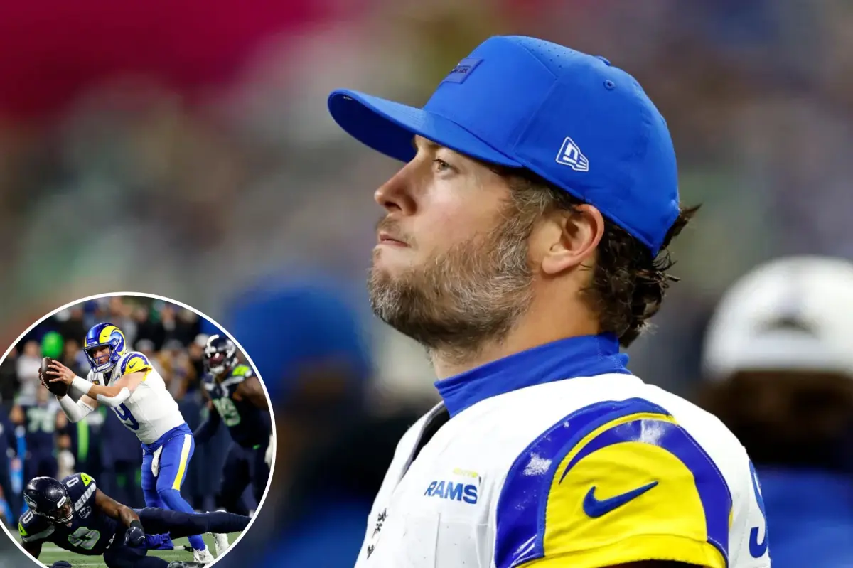 Matthew Stafford refused to let the Rams fade away despite their Super Bowl hopes being unfulfilled.