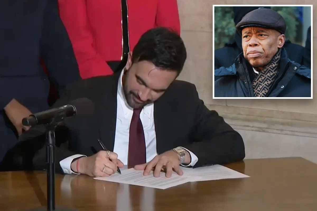 Mayor Zohran Mamdani announces a comprehensive executive order that nullifies the majority of executive orders made by Adams following the indictment.