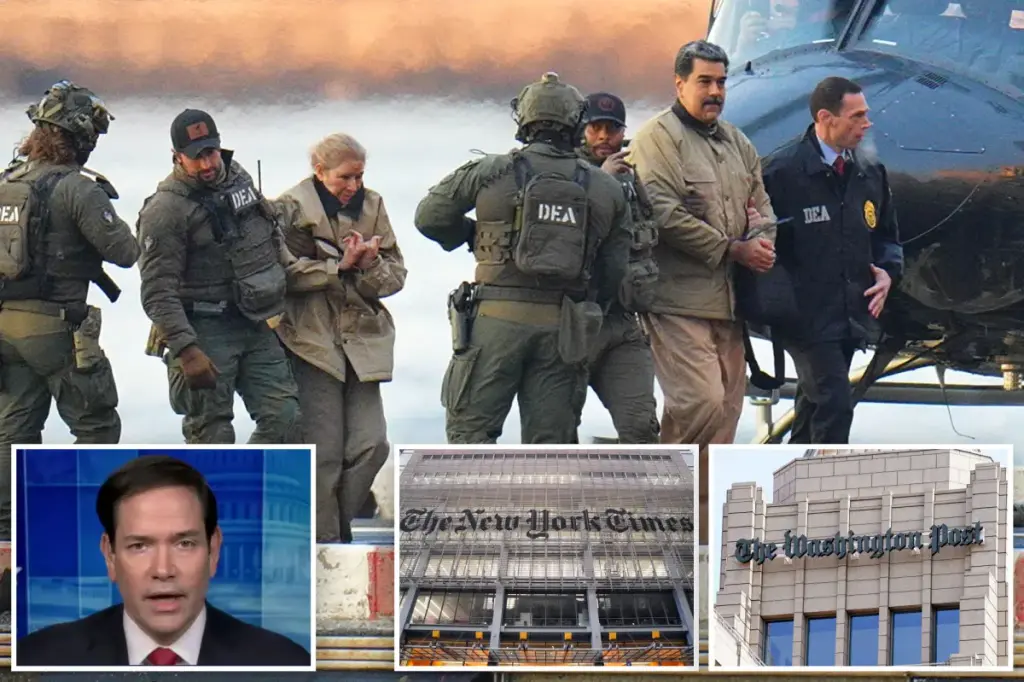 Media outlets held off on reporting about the Maduro raid, receiving unusual commendation from Secretary of State Marco Rubio.