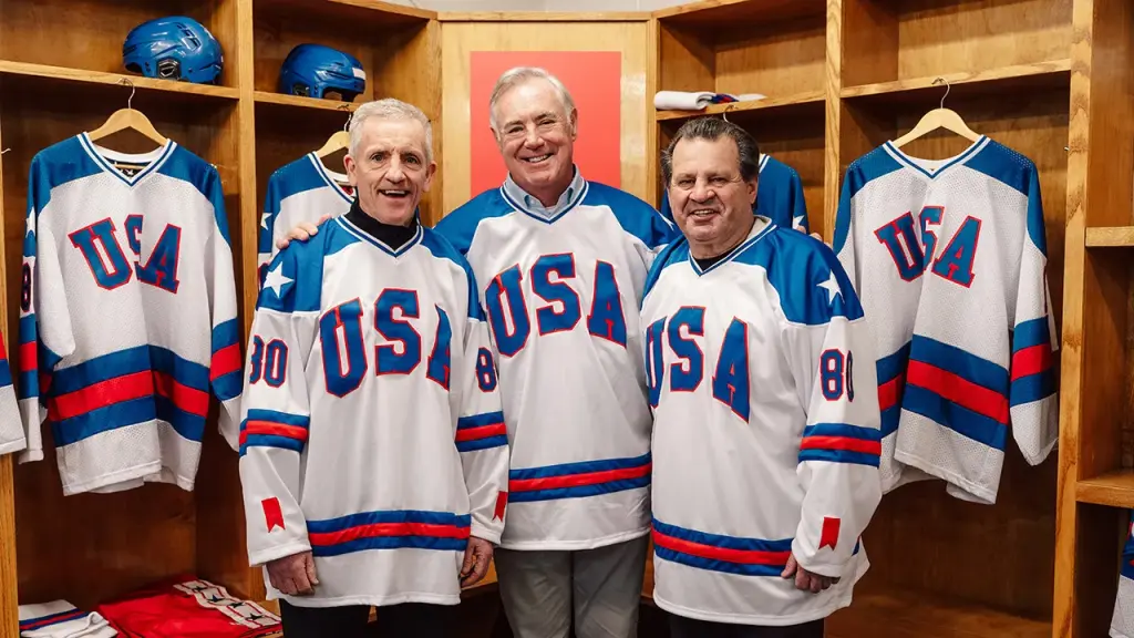 Members of the 'Miracle on Ice' reflect on their historic win in Lake Placid after 46 years