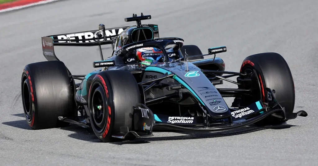 Mercedes feels pleased following the unofficial beginning of the season.