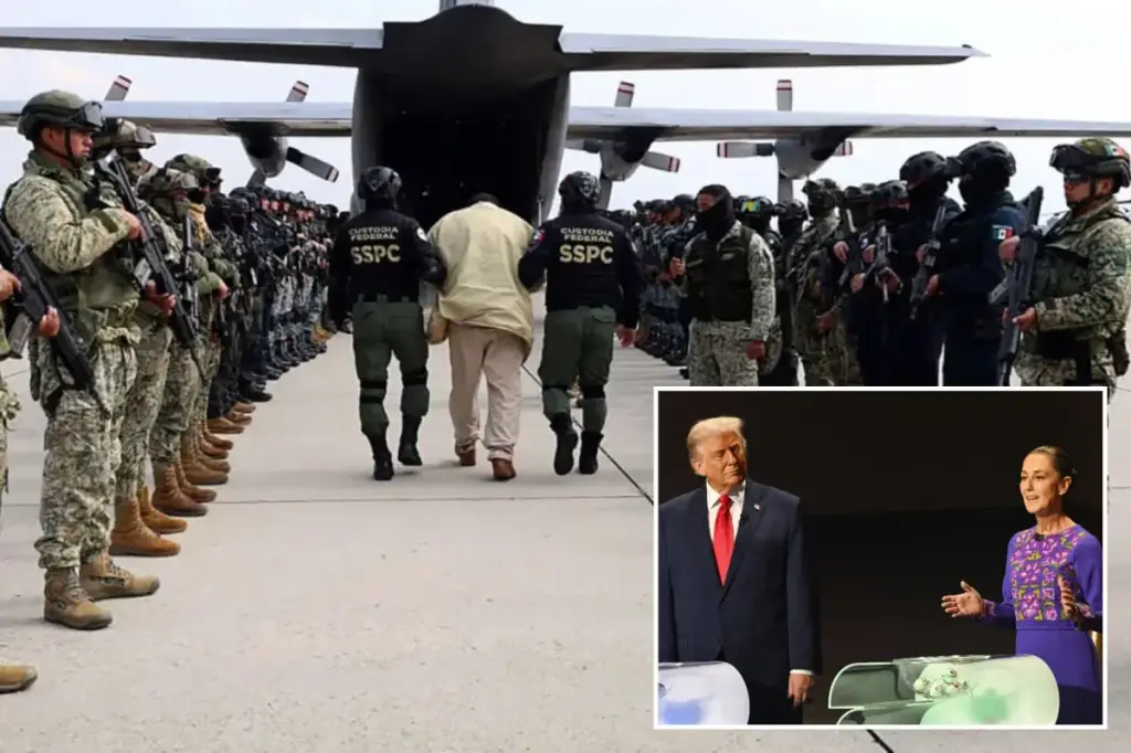 Mexico's President Sheinbaum chose to send 37 cartel members to the US without pressure from Trump.