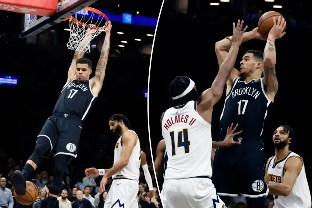 Michael Porter Jr. stands out in a revenge win against the Nuggets following an offseason trade