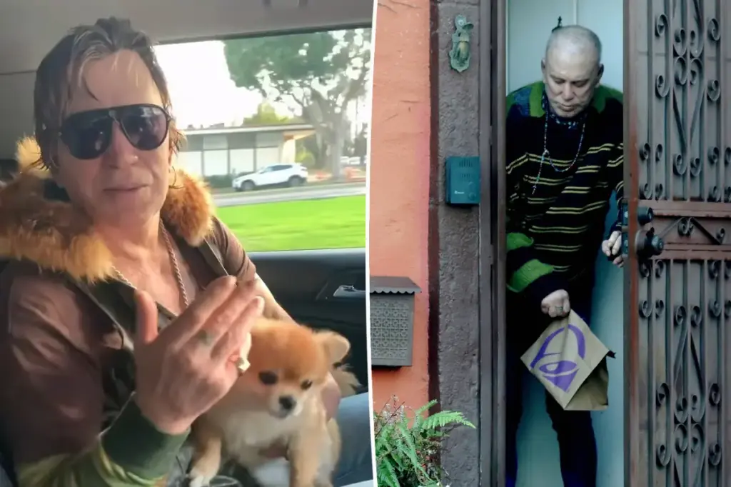 Mickey Rourke feels financially unstable, living 'paycheck-to-paycheck' as eviction approaches: report