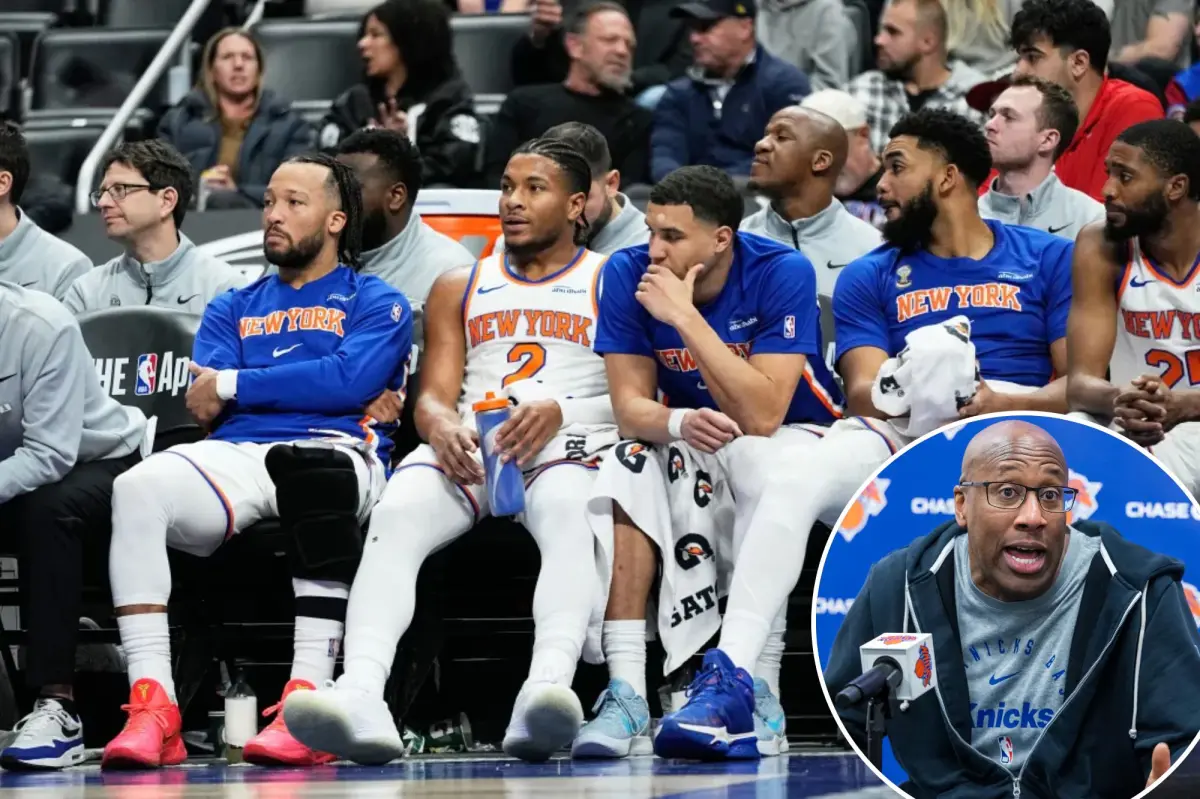 Mike Brown's initial excitement has faded as the Knicks face their first challenge.