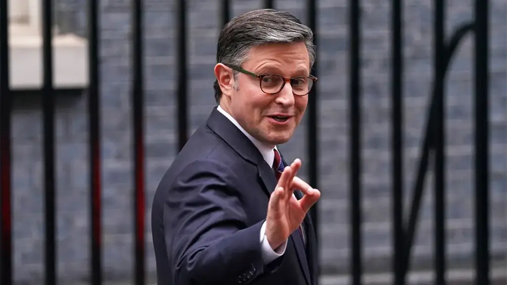 Mike Johnson informs British Parliament he arrived to 'smooth things over'