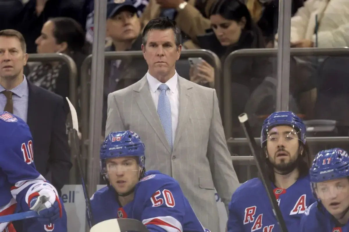 Mike Sullivan implements an unexpected change in Rangers practice drill