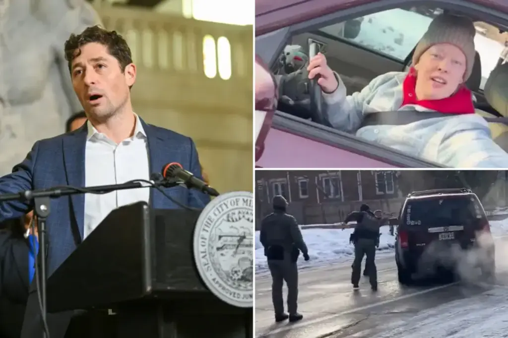 Minneapolis Mayor Jacob Frey dismisses recent ICE shooting footage, stating the agent 'left with a bounce in his stride'