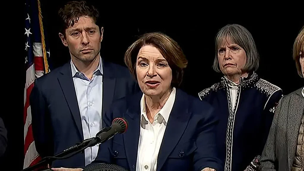 Minneapolis mayor and Klobuchar call for ICE to leave the state following another deadly shooting.