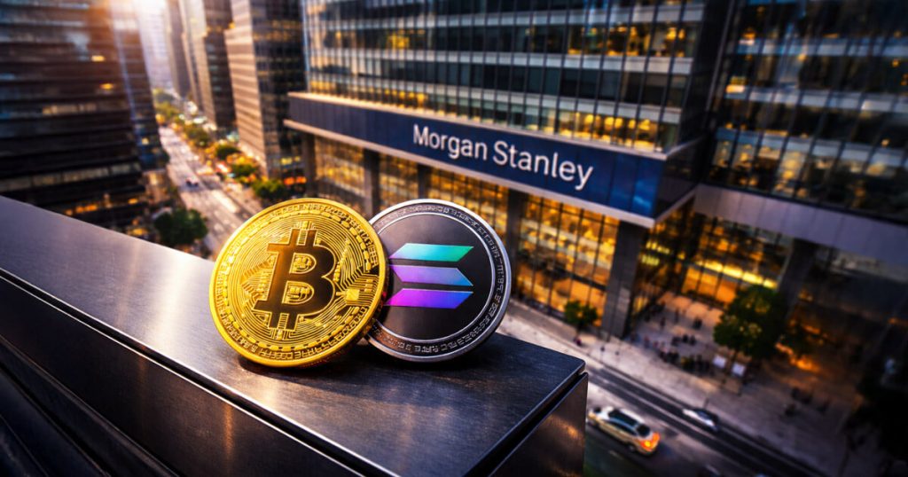 Morgan Stanley has submitted applications for two crypto ETFs, but a significant missing element delivers a strong message.