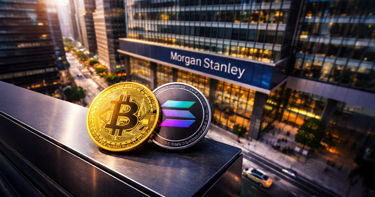 Morgan Stanley has submitted applications for two crypto ETFs, but a significant missing element delivers a strong message.