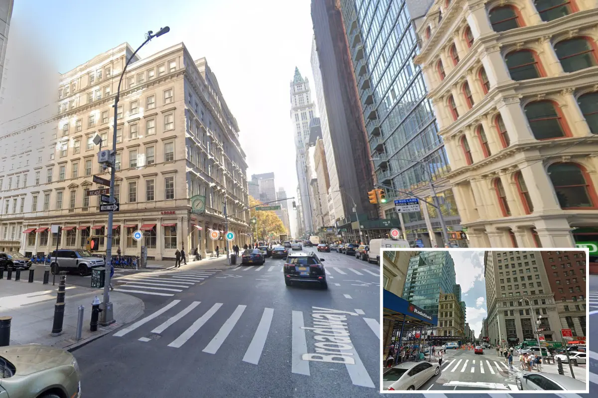 Mother waiting for daughter at NYC dance class has new Audi stolen by bold group.